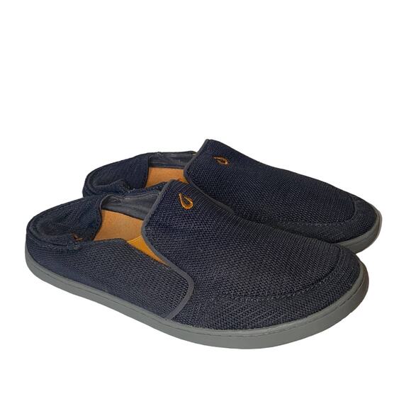 Olukai Nohea Mesh Grey Slip On Shoes Size 8 - Picture 1 of 11